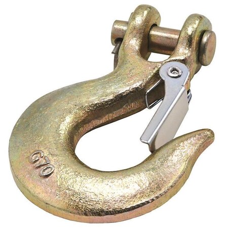 Homepage 0.31 in. N830-319 Chain Hook; Yellow Chromate HO667183